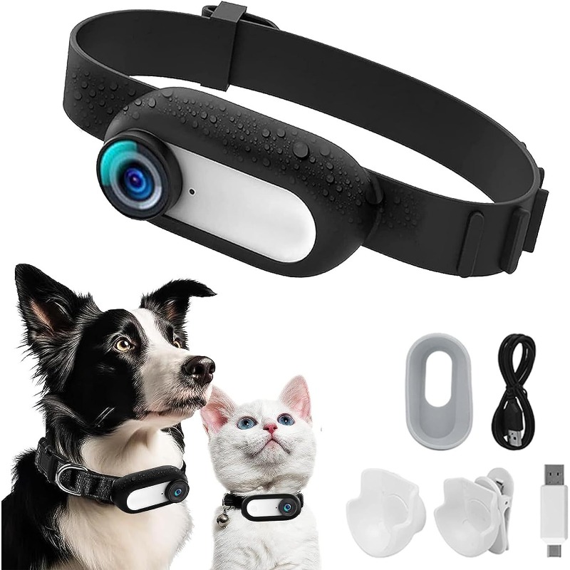Outdoor Adventure Videos - Pet Collar Camera-Waterproof HD Action Camera