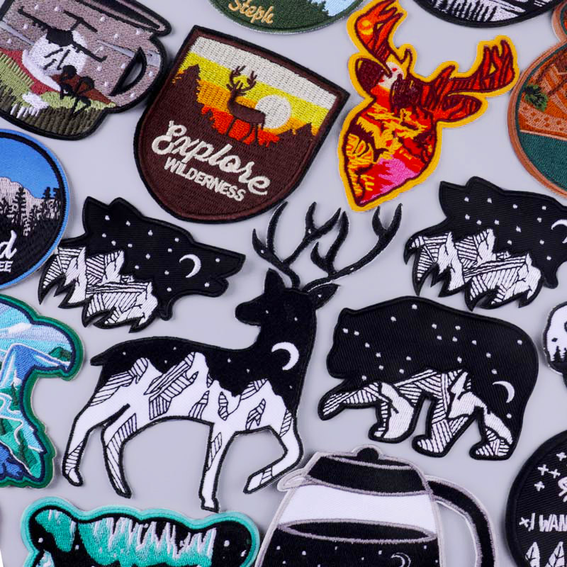 Outdoor Adventure Travel Show - Deer Patch Adventure Travel Embroidered Patches