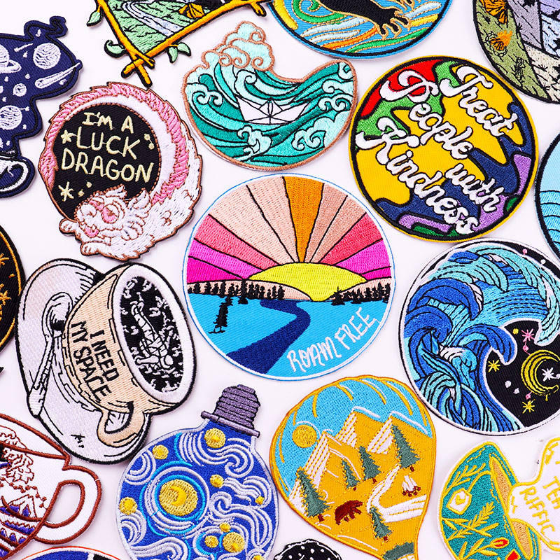 Iron On Patches DIY Outdoor Tr - Outdoor Adventure Travel Show recension och pris
