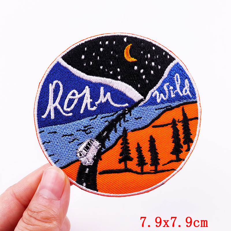 Iron On Patches DIY Outdoor Tr - Outdoor Adventure Travel Show recension och pris