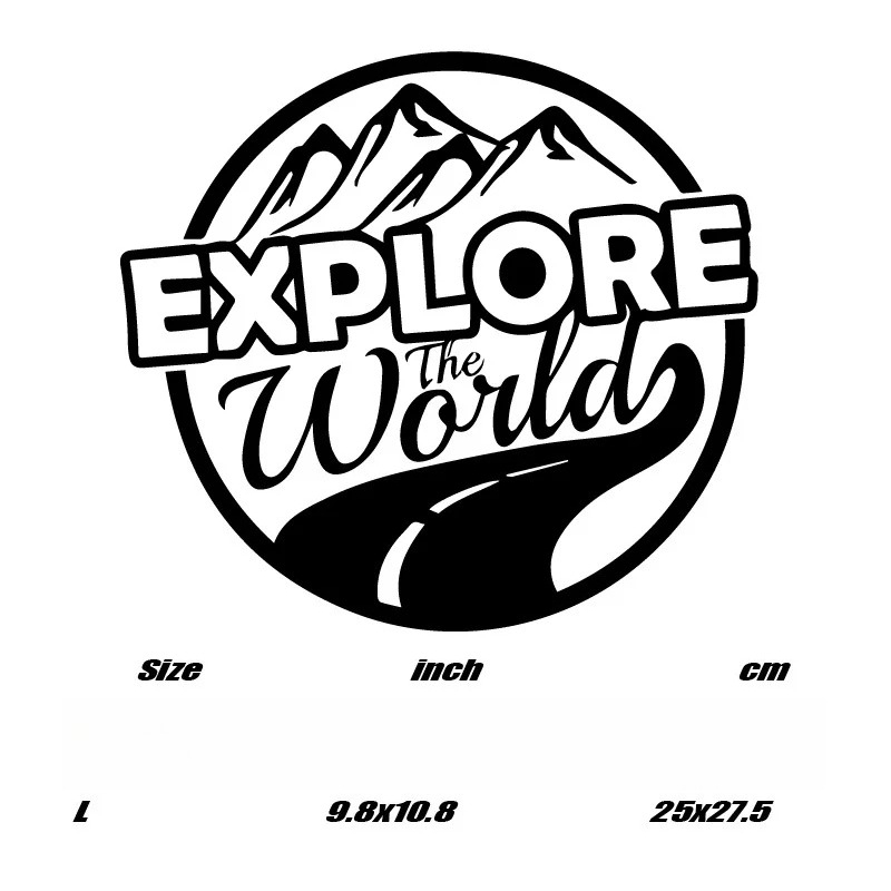 Decal for Off-Road Camping Car - Outdoor Adventure World recension och pris