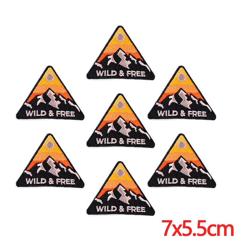 10PCS/Lot Explorer Emblem Embr - Outdoor Adventure Travel Show recension och pris
