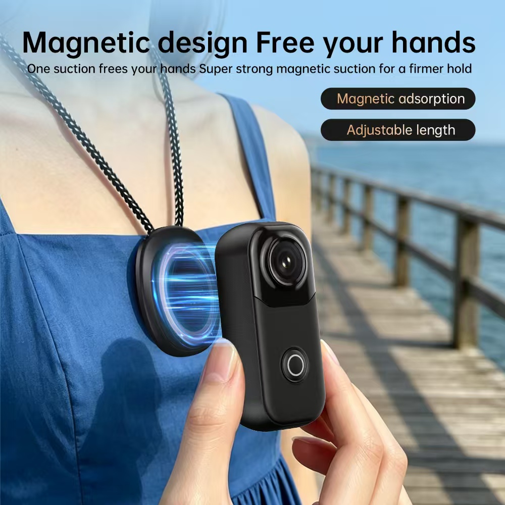 Mini 4K Action Camera Hands-Fr - Outdoor Adventure Videos recension och pris