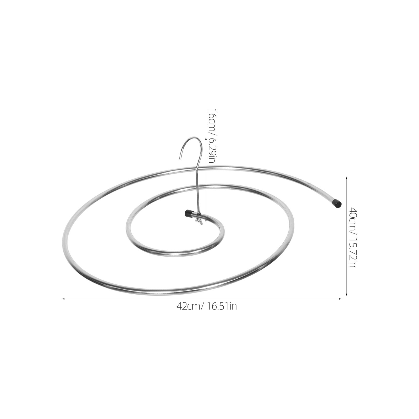 Spiral Sheet Hanger Stainless  - Space Blanket Heavy recension och pris
