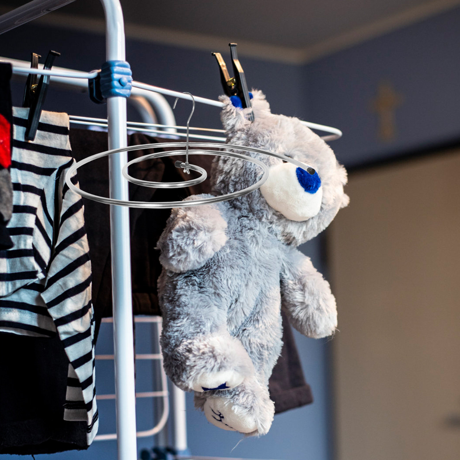 Spiral Sheet Hanger Stainless  - Space Blanket Heavy recension och pris