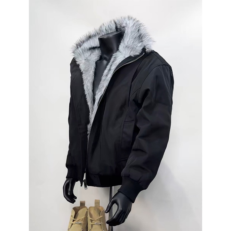 Fur Collar Man Jackets Nationa - Outdoor Adventure World recension och pris