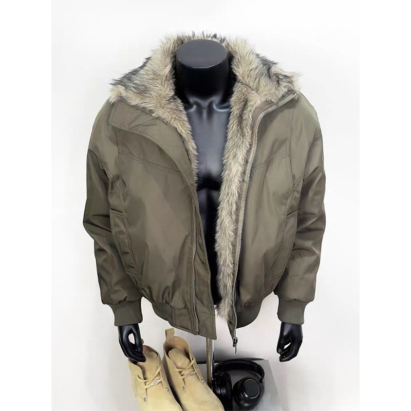Fur Collar Man Jackets Nationa - Outdoor Adventure World recension och pris
