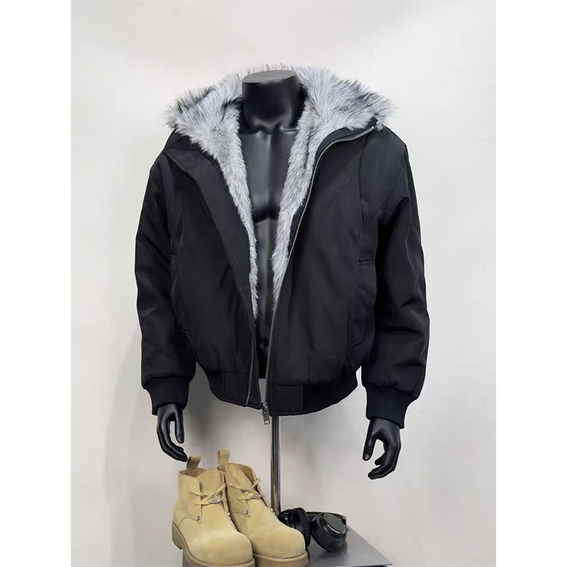 Fur Collar Man Jackets Nationa - Outdoor Adventure World recension och pris