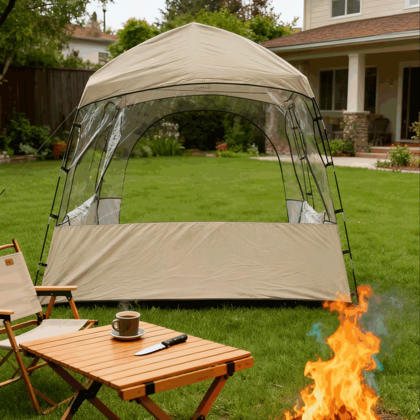 Gardens, Patios, Outdoor Adven - Outdoor Adventure Dome Shelter recension och pris