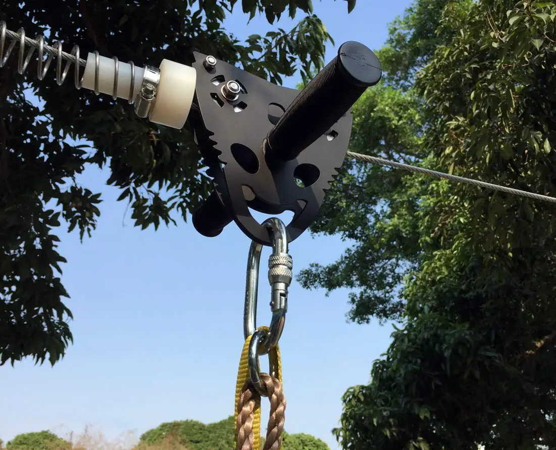 Upgraded 120ft Zip Line Kit fo - Outdoor Adventure Kids recension och pris