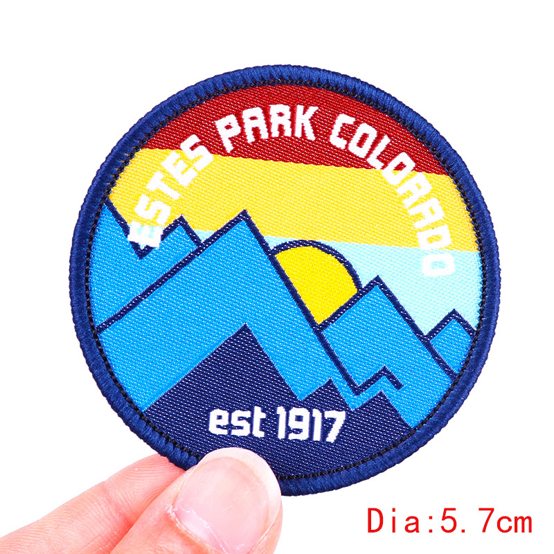 Outdoor Travel Patch Mountain  - Outdoor Adventure Travel Show recension och pris