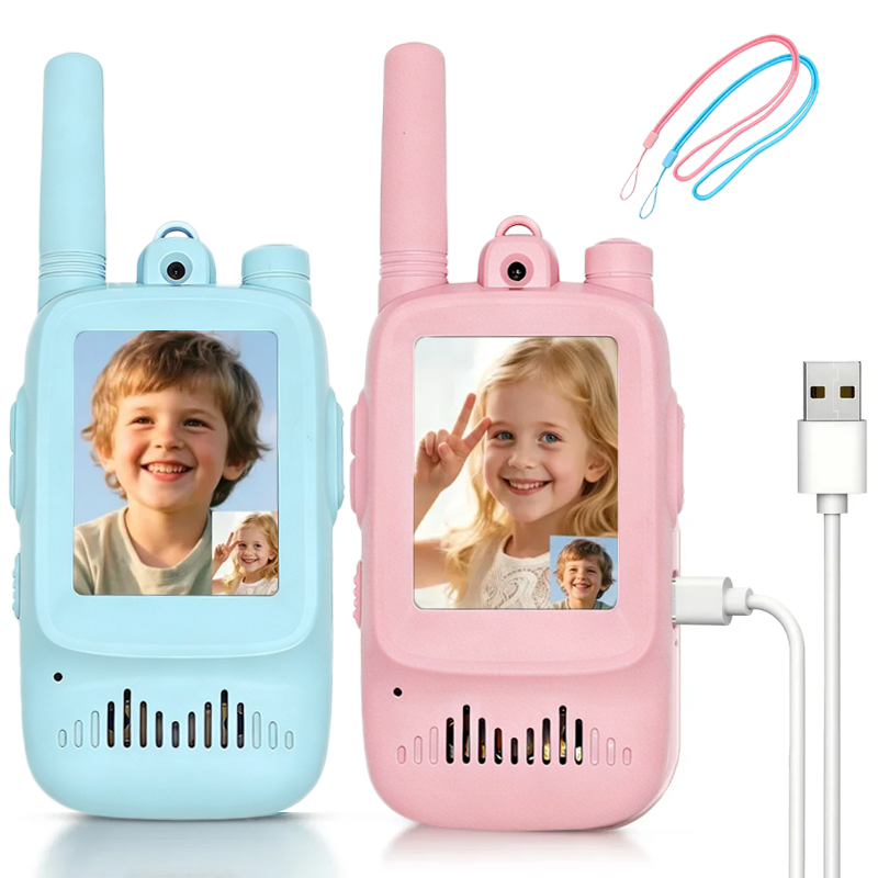 2pcs Kids Video Walkie Talkie  - Outdoor Adventure Kids recension och pris