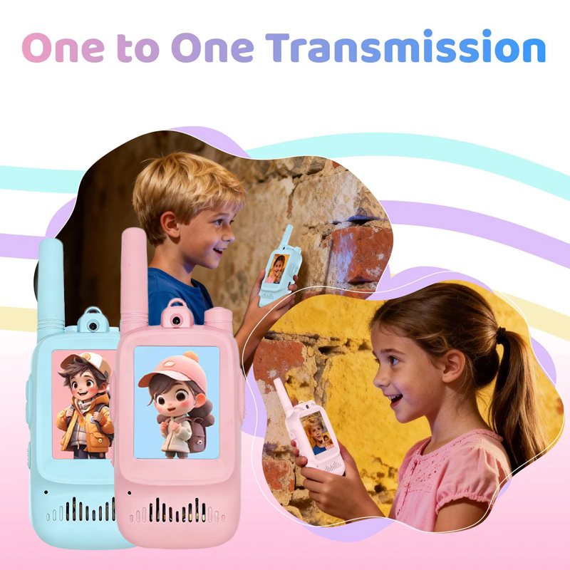 2pcs Kids Video Walkie Talkie  - Outdoor Adventure Kids recension och pris