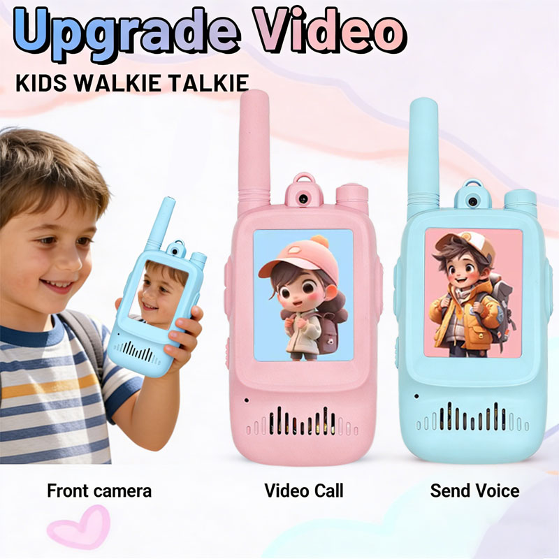 2pcs Kids Video Walkie Talkie  - Outdoor Adventure Kids recension och pris