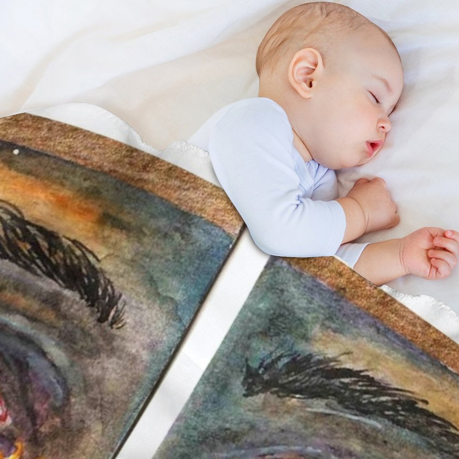 Space Sunflowers Throw Blanket - Space Blanket Heavy recension och pris
