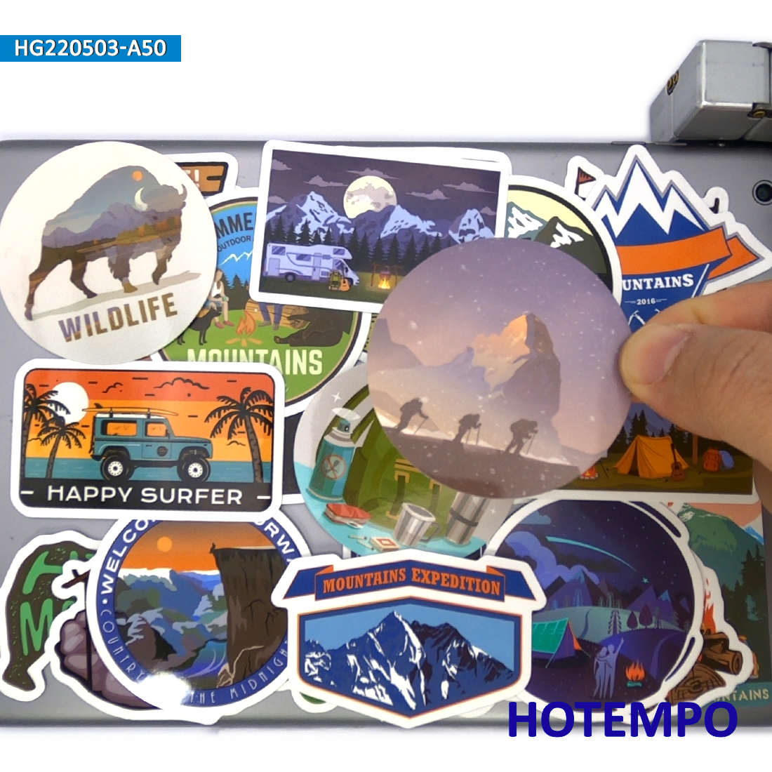 World Travel Stickers Set, Cli - Outdoor Adventure World recension och pris