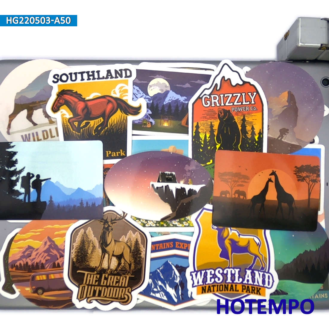 World Travel Stickers Set, Cli - Outdoor Adventure World recension och pris