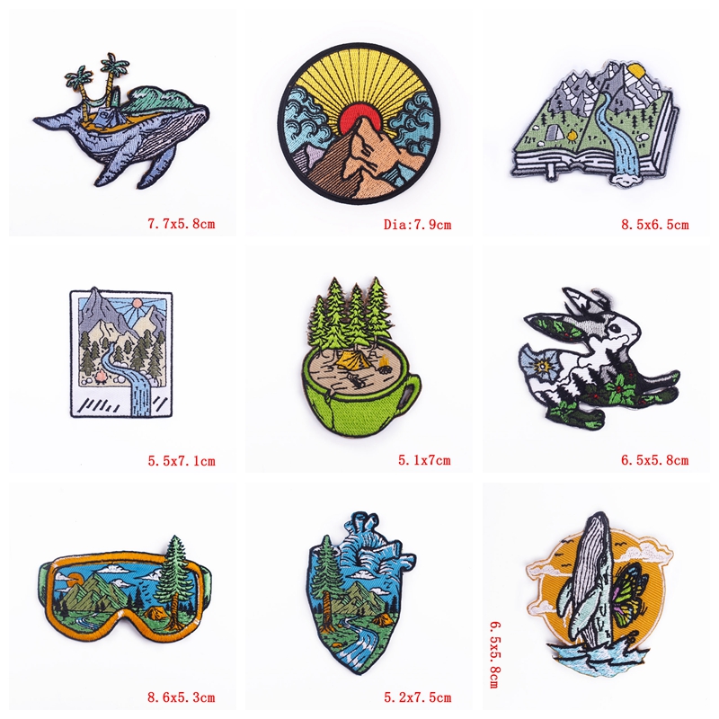10PCS/lots Mountain Adventure  - Outdoor Adventure Travel Show recension och pris